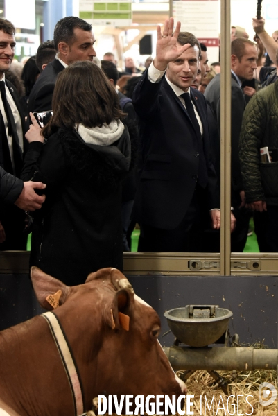 Emmanuel Macron au salon de l agriculture