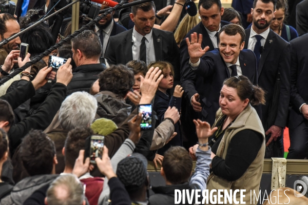 Emmanuel Macron au salon de l agriculture