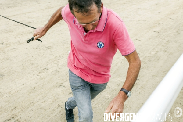 Courses hippiques sur plage à Plouescat