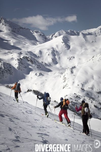 Ski de rando en Ariege Rulhe