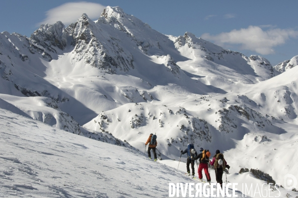 Ski de rando en Ariege Rulhe