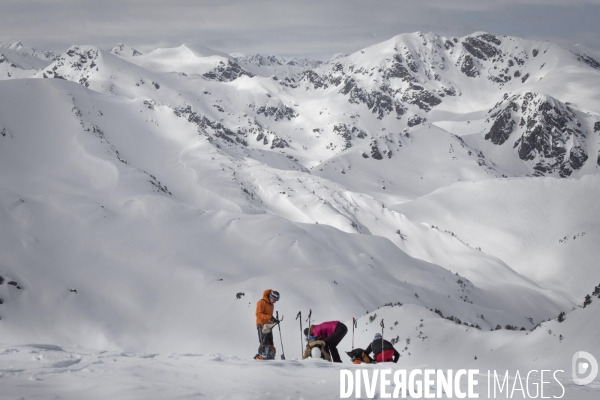 Ski de rando en Ariege Rulhe