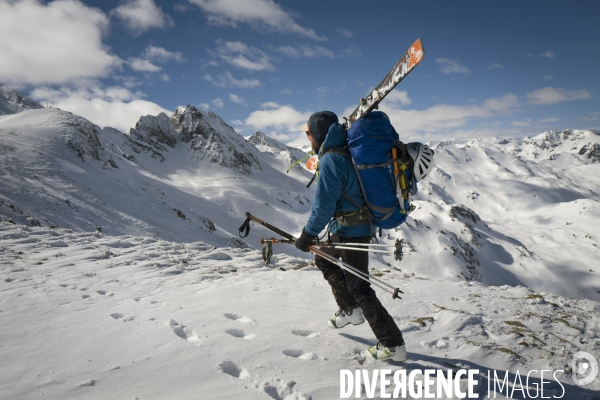 Ski de rando en Ariege Rulhe