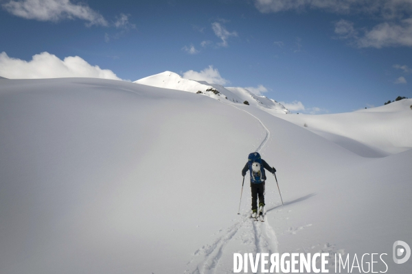 Ski de rando en Ariege Rulhe