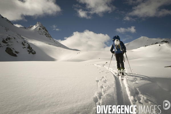 Ski de rando en Ariege Rulhe