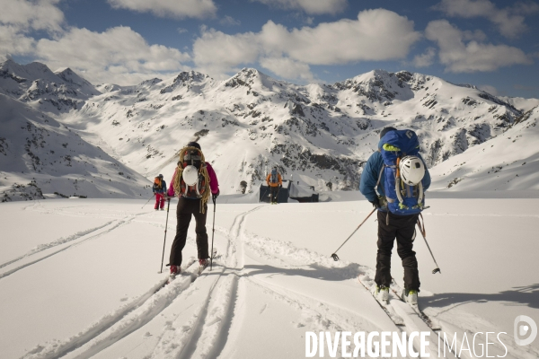 Ski de rando en Ariege Rulhe