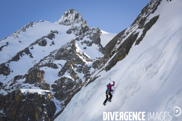 Cascade de Glace de Rulhe