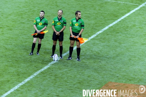 Arbitres finale Top 14 2017 Clermont-Toulon