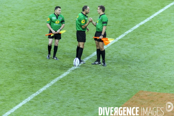 Arbitres finale Top 14 2017 Clermont-Toulon