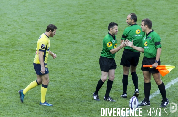 Arbitres finale Top 14 2017 Clermont-Toulon