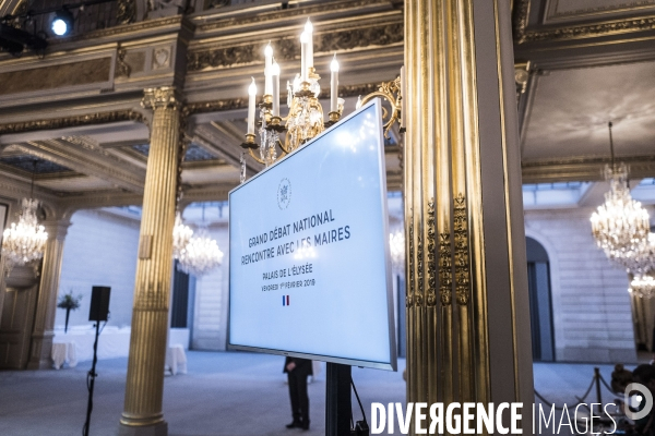 Emmanuel Macron reçoit les maires d Outre-mer