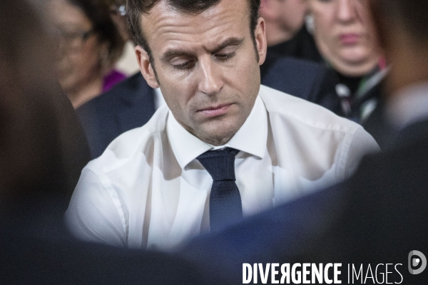 Emmanuel Macron reçoit les maires d Outre-mer
