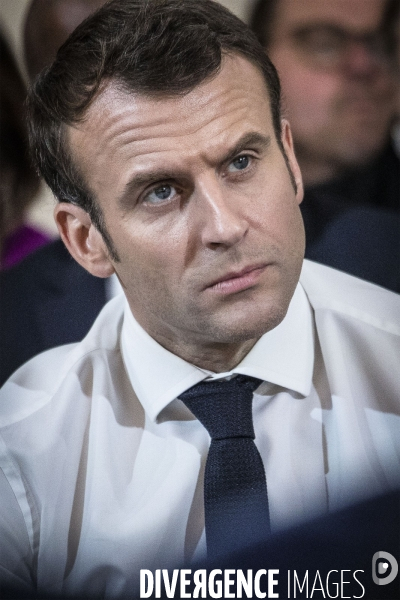 Emmanuel Macron reçoit les maires d Outre-mer