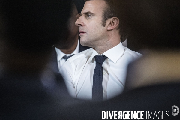 Emmanuel Macron reçoit les maires d Outre-mer