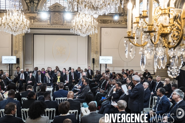 Emmanuel Macron reçoit les maires d Outre-mer