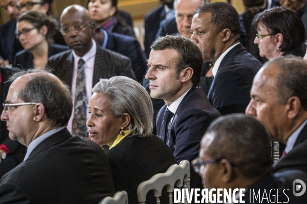 Emmanuel Macron reçoit les maires d Outre-mer