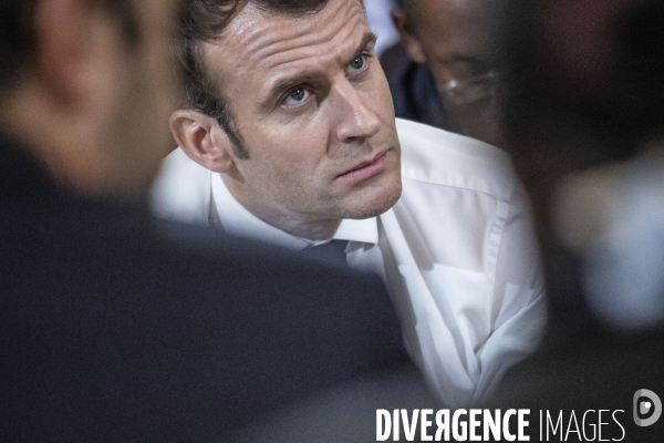 Emmanuel Macron reçoit les maires d Outre-mer