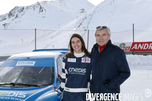 Perrine Laffont Championne du Monde de ski de bosses avec son partenaire Hyundai. Trophée Andros 2018-2019.