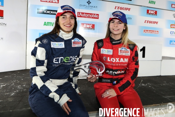 Perrine Laffont Championne du Monde de ski de bosses avec son partenaire Hyundai. Trophée Andros 2018-2019.