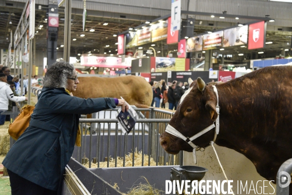 Salon de l Agriculture à Paris. Agricultural show in Paris.