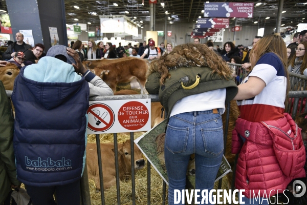 Salon de l Agriculture à Paris. Agricultural show in Paris.