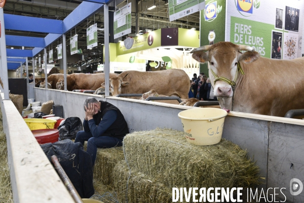 Eleveurs au Salon de l agriculture