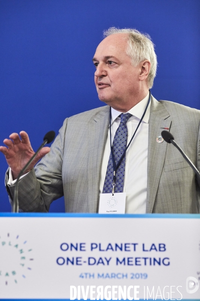Première réunion du  One Planet Lab  pour la transition écologique