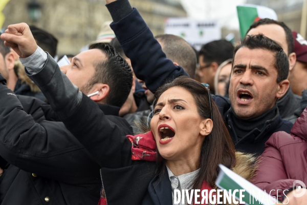 Manifestation contre la candidature du Président Boutéflika