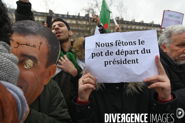 Manifestation contre la candidature du Président Boutéflika