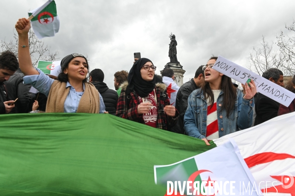 Manifestation contre la candidature du Président Boutéflika