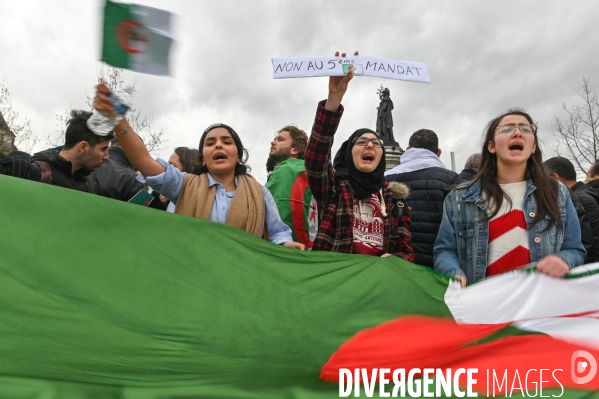 Manifestation contre la candidature du Président Boutéflika