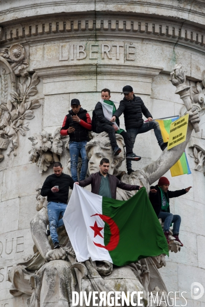 Manifestation contre la candidature du Président Boutéflika