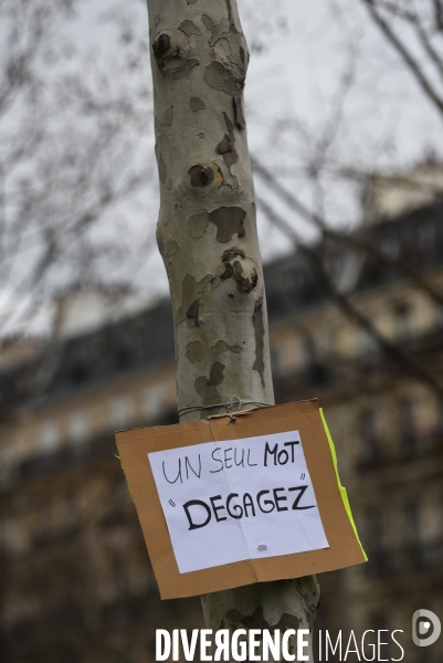 Manifestation contre la candidature du Président Boutéflika