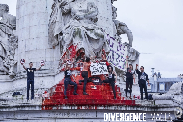 Manifestation Feministe  à Paris