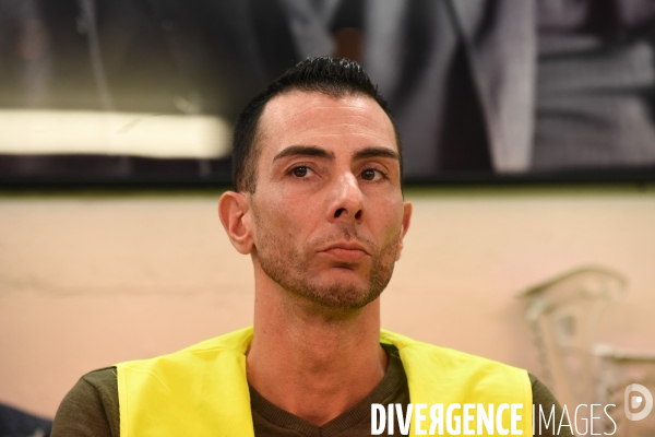 Conférence de presse des gilets jaunes