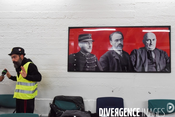 Conférence de presse des gilets jaunes