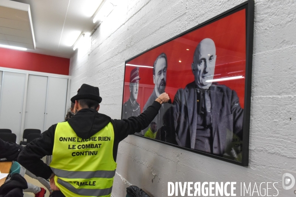 Conférence de presse des gilets jaunes