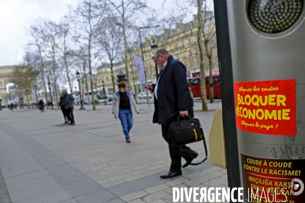 Aux Champs Elysées, acte 18, le jour d  aprés