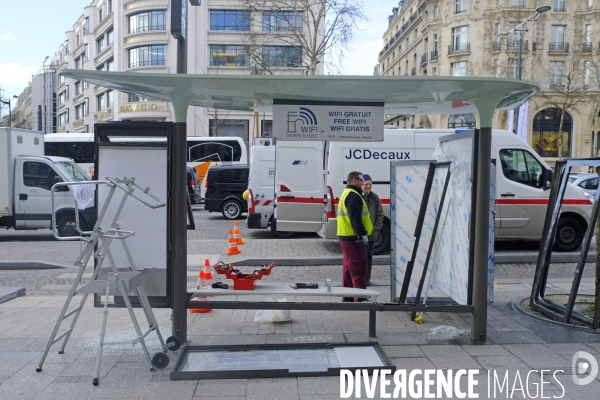 Aux Champs Elysées, acte 18, le jour d  aprés