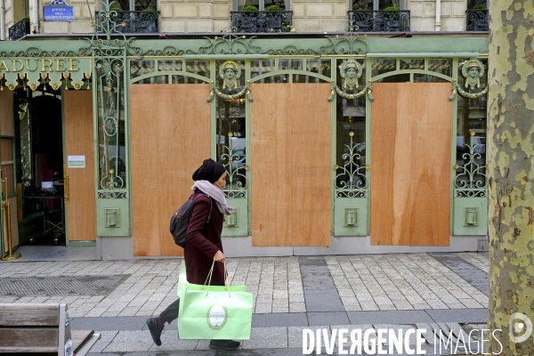 Aux Champs Elysées, acte 18, le jour d  aprés