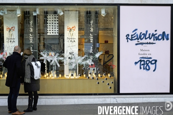 Aux Champs Elysées, acte 18, le jour d  aprés