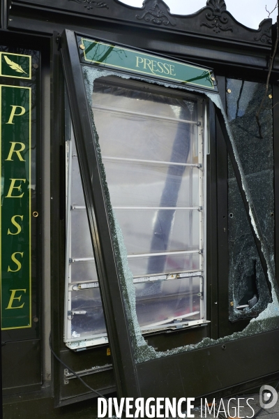 Aux Champs Elysées, acte 18, le jour d  aprés