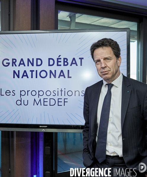 Grand débat : le Medef donne ses propositions