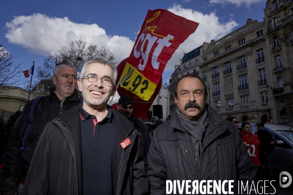 Manifestation CGT - FO