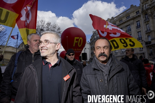 Manifestation CGT - FO