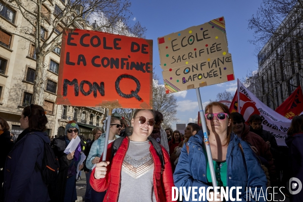 Manifestation CGT - FO