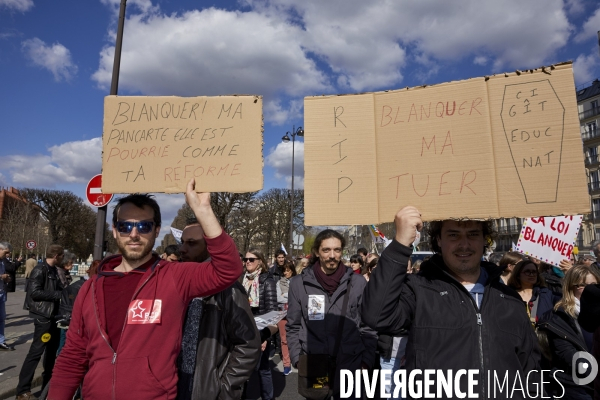 Manifestation CGT - FO