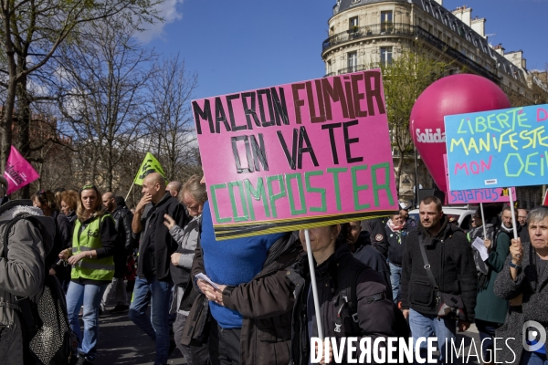 Manifestation CGT - FO