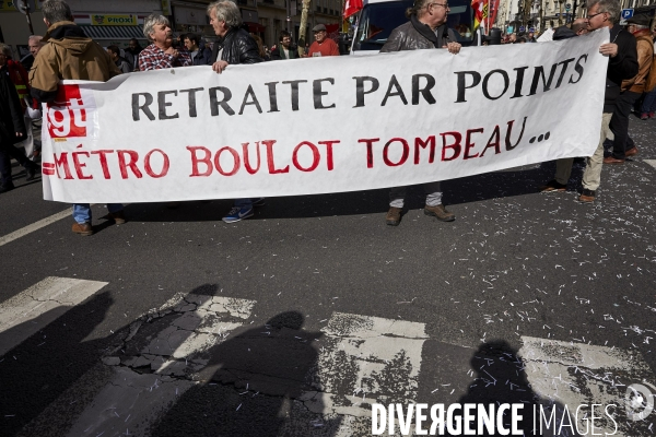 Manifestation CGT - FO