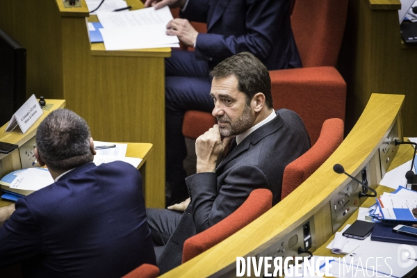 Audition de Christophe Castaner, Laurent Nunez et le Maire au Sénat